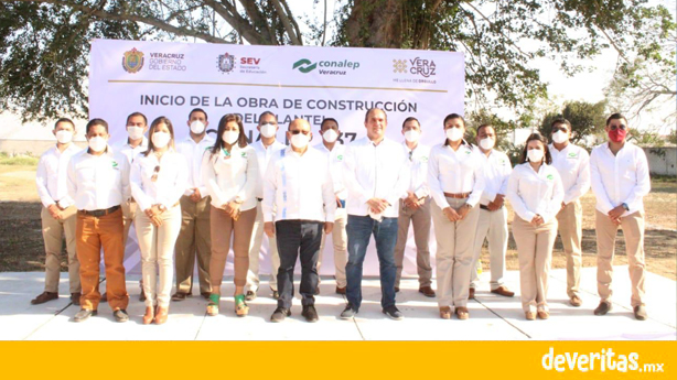 Espacios Educativos inicia construcción de nuevo plantel CONALEP, en Álamo