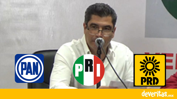 ¡Siempre sí! David Velasco Chedraui será candidato de la coalición PAN, PRI y PRD en Xalapa