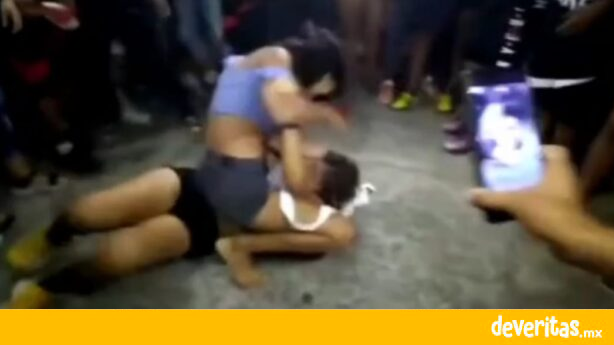 Organizan pelea callejera entre menores de edad en Veracruz