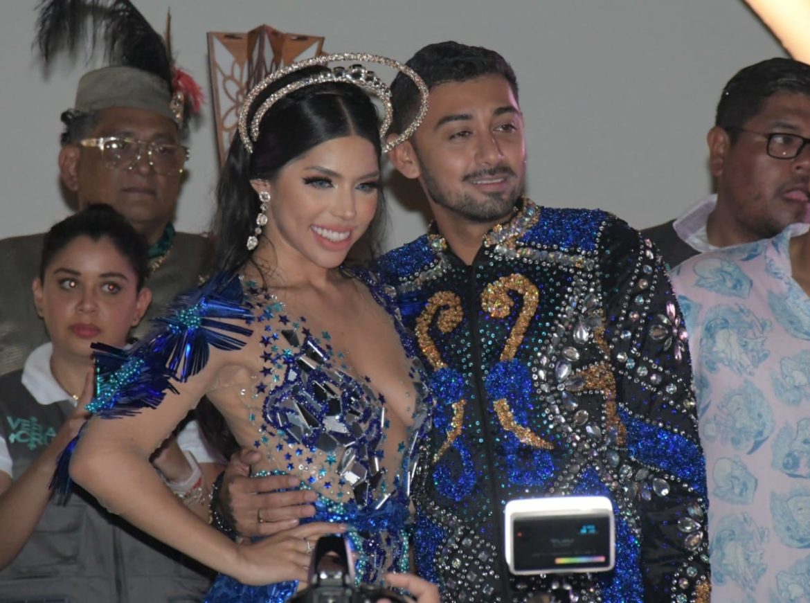 Y vivieron felices para siempre… Yeri MUA y El Paponas se coronan como la pareja real del Carnaval de Veracruz