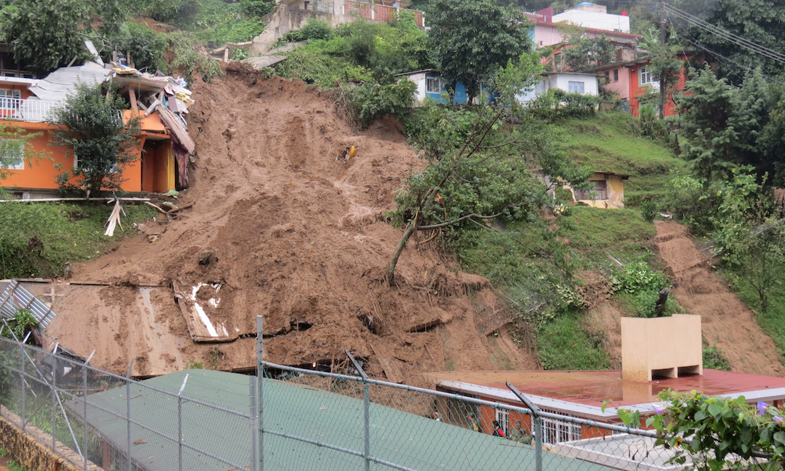 Emiten declaratoria de desastre para ocho municipios por fuertes lluvias y deslaves