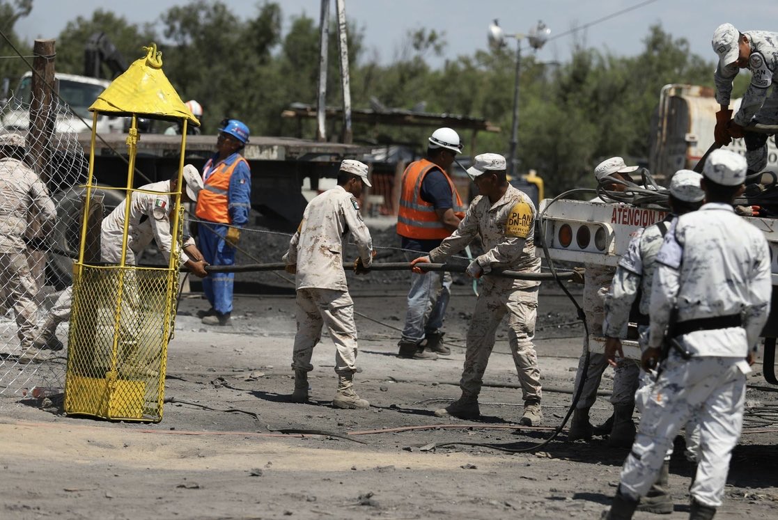 Expertos de EEUU se suman al rescate de obreros atrapados en mina de Coahuila