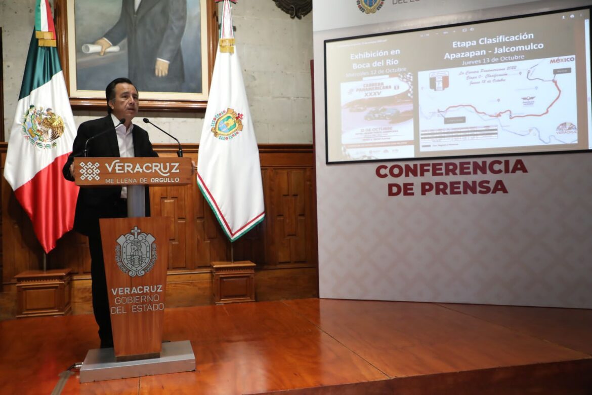 Se encienden los motores inician las actividades de la Carrera Panamericana 2022 en Veracruz