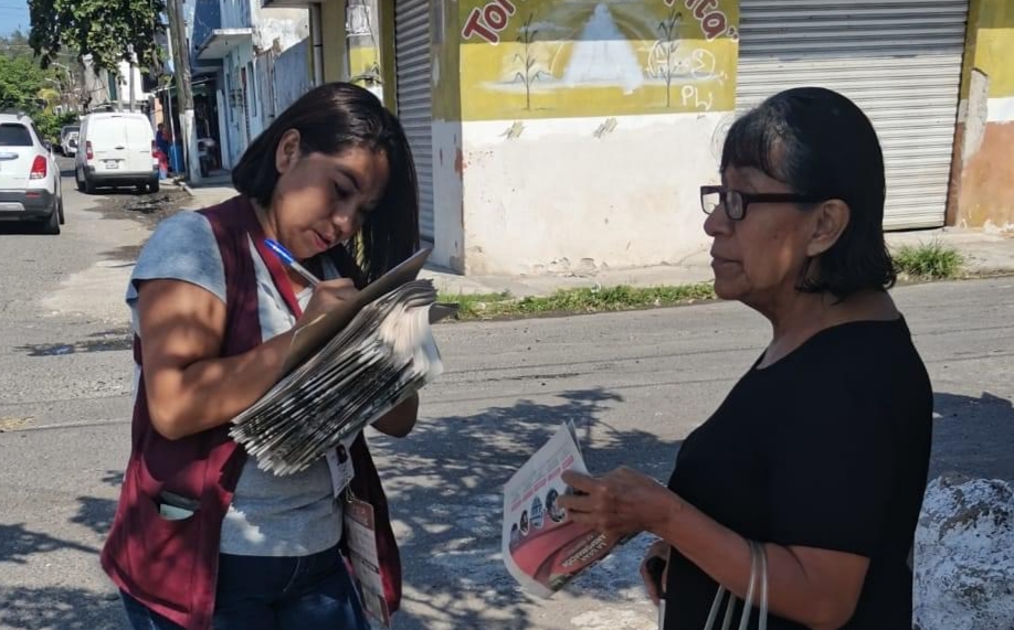 Nahle va a ser candidata, los morenistas de verdad la quieren y la constitución la ampara: Diana Vázquez