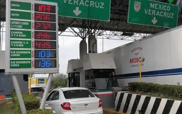 Estas son las nuevas tarifas en las casetas de todo Veracruz