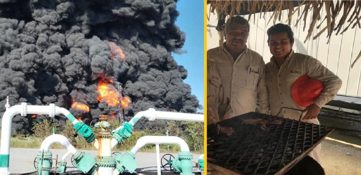 Confirman la muerte de un petrolero en explosión de Ixhuatlán