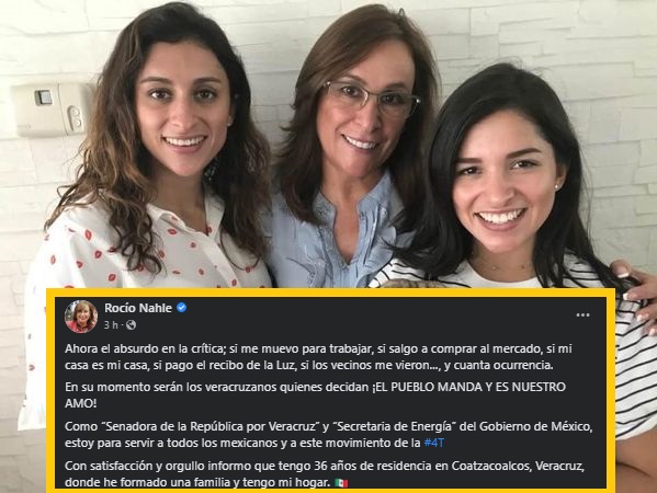 Rocío Nahle se pronuncia ante polémica sobre decisión de la SCJN