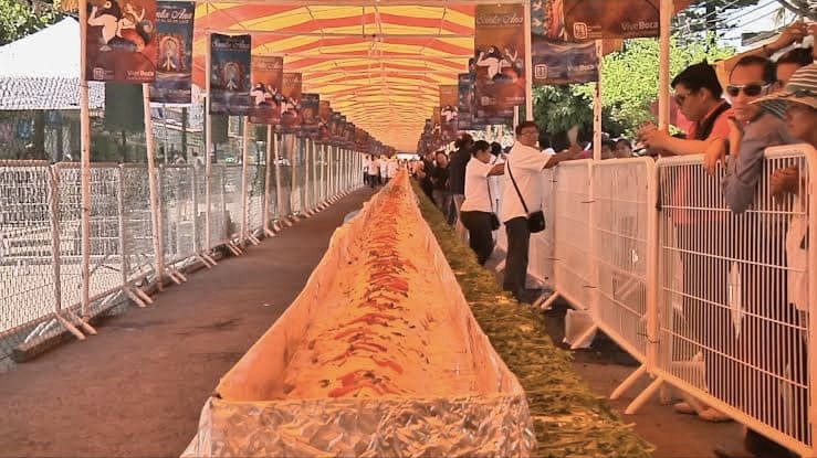 Siguen los festejos a Santa Ana con el Filete de mariscos más grande del mundo y ‘El Mimoso’