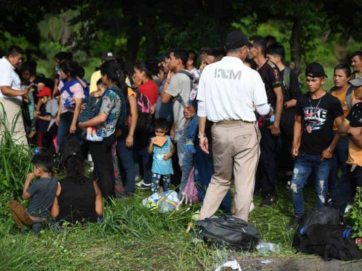 Rescatan a migrantes de morir asfixiados en Veracruz