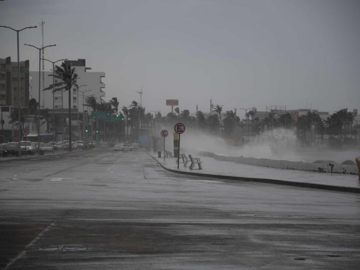 Cambia el clima por la entrada del frente frío 45 a Veracruz